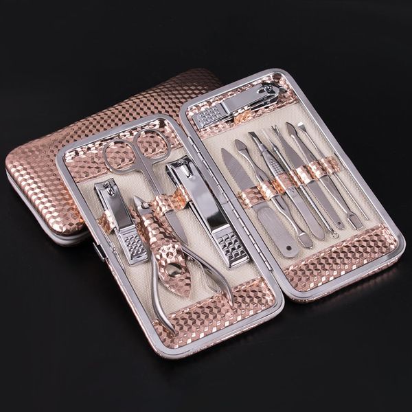 12/19pcs nail care kit with case stainless steel nail clipper set grooming manicure pedicure tools 789
12/19pcs nail care kit with case stainless steel nail clipper set grooming manicure pedicure tools 789
