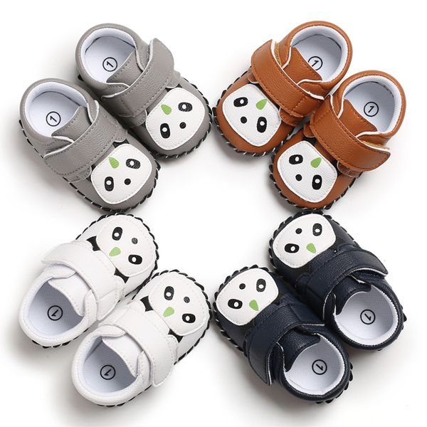 newborn toddler baby boys shoes soft sole anti-slip shoes cute panda leather fashion casual boys, Black
newborn toddler baby boys shoes soft sole anti-slip shoes cute panda leather fashion casual boys, Black