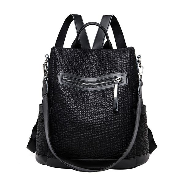 new women two handles backpack cover leisure travel backpack soft leather elephant pattern bag flap pocket for girl lady#40
new women two handles backpack cover leisure travel backpack soft leather elephant pattern bag flap pocket for girl lady#40