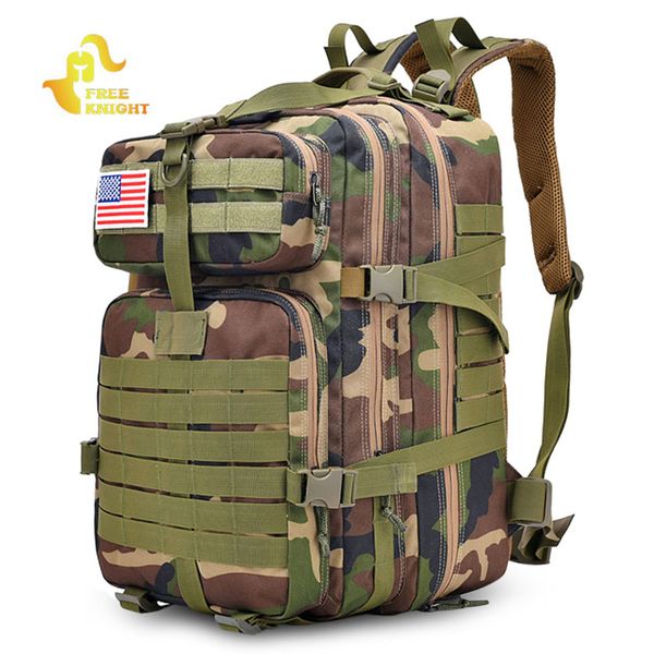 knight 40l tactical backpack assault pack bag hiking trekking travel camping hunting shoulder bag rucksack w/ flag
knight 40l tactical backpack assault pack bag hiking trekking travel camping hunting shoulder bag rucksack w/ flag