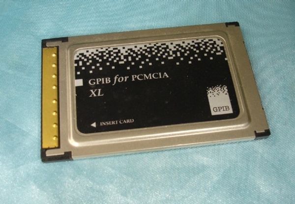 100% tested work perfect for gpib-pcmcia-xl-b gpib for pcmcia 
100% tested work perfect for gpib-pcmcia-xl-b gpib for pcmcia