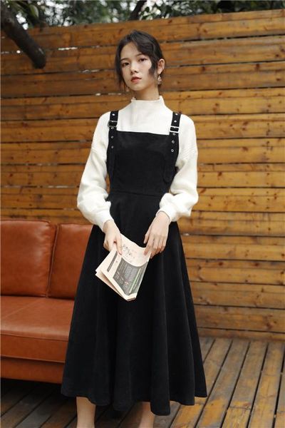 autumn french spring two elegant long dresses & knitted sweater 2 piece set women 2020 preppy style, White
autumn french spring two elegant long dresses & knitted sweater 2 piece set women 2020 preppy style, White