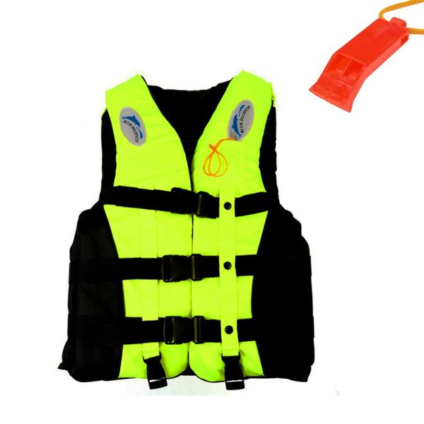 

mounchain s-3xl swimwear polyester life jacket surfing vest fishing survival suit whistle inflatable life jackets vest