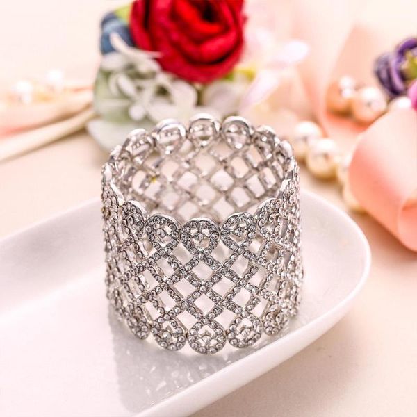 tuliper elastic infinity bridal bracelet bangle austrian crystal stretch bracelet for women wedding bridesmaid party jewelry, Golden;silver
tuliper elastic infinity bridal bracelet bangle austrian crystal stretch bracelet for women wedding bridesmaid party jewelry, Golden;silver
