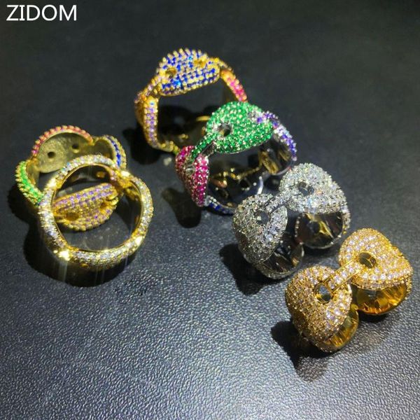 men hiphop iced out bling coffee bean shape ring cz zircon 100% copper male rings fashion party men hip hop jewelry gifts, Golden;silver
men hiphop iced out bling coffee bean shape ring cz zircon 100% copper male rings fashion party men hip hop jewelry gifts, Golden;silver