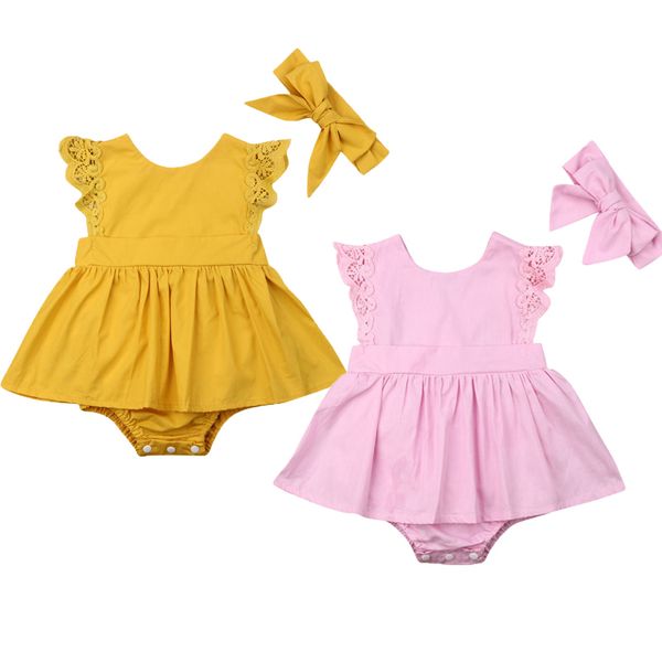 infant kid baby girl lace 2pcs bodysuits headband clothes dress solid lace sleeve jumpsuits clothes, White
infant kid baby girl lace 2pcs bodysuits headband clothes dress solid lace sleeve jumpsuits clothes, White