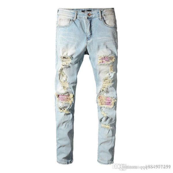 mens designer pants mens slim ripped distressed zipper jeans fashion brand mens hip hop jeans designer pants luxury jeans men pants, Blue
mens designer pants mens slim ripped distressed zipper jeans fashion brand mens hip hop jeans designer pants luxury jeans men pants, Blue