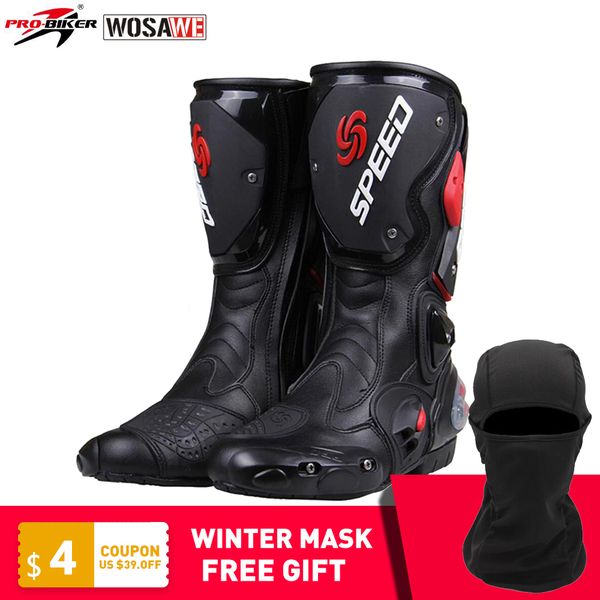 pro-biker speed racing motorcycle boots drop resistance waterproof motocross off-road moto biker riding boots motorbike shoes
pro-biker speed racing motorcycle boots drop resistance waterproof motocross off-road moto biker riding boots motorbike shoes