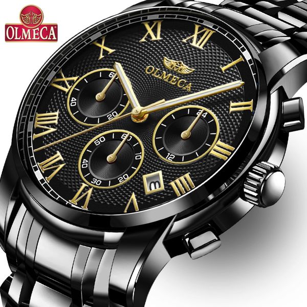 olmeca человека часы моды кварцевые часы из нержавеющей стали wristwatch дата хронограф часы мужской relogio мужчина для, Slivery;brown
olmeca человека часы моды кварцевые часы из нержавеющей стали wristwatch дата хронограф часы мужской relogio мужчина для, Slivery;brown