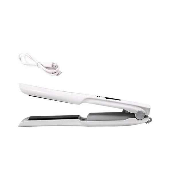 wireless hair straightener usb rechargeable flat irons temperature control electric straightening iron, Black
wireless hair straightener usb rechargeable flat irons temperature control electric straightening iron, Black