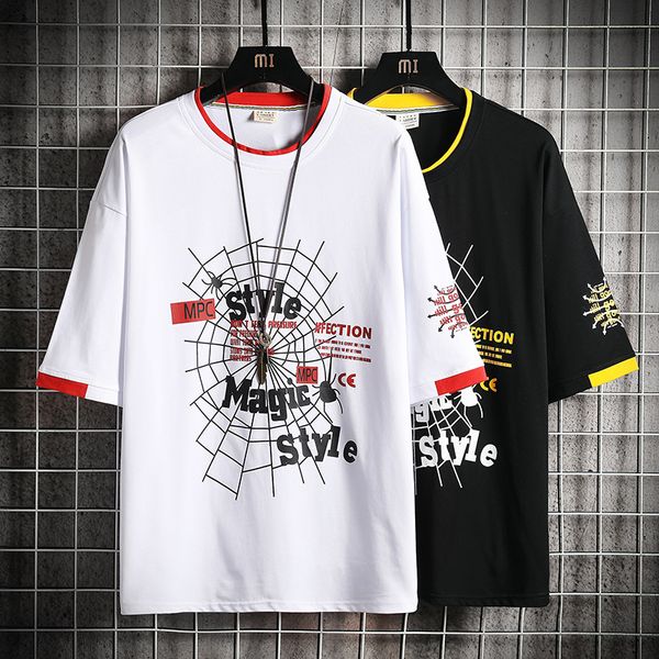 2020 men harajuku t shirt japanese style net print tshirt streetwear hip hop magic t-shirt summer fashion, White;black
2020 men harajuku t shirt japanese style net print tshirt streetwear hip hop magic t-shirt summer fashion, White;black