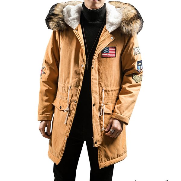 2019 new fashion hooded winter jacket men thick warm fur collar parkas man coat outerwear zipper jackets male parka coats 4xl5xl, Black
2019 new fashion hooded winter jacket men thick warm fur collar parkas man coat outerwear zipper jackets male parka coats 4xl5xl, Black