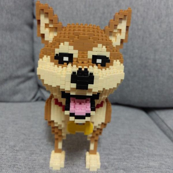 бабу 8805 шиба породы собака коричневый животных 3d модель 1850 шт. diy алмаз мини строительство небольшие блоки кирпич игрушка для детей не
бабу 8805 шиба породы собака коричневый животных 3d модель 1850 шт. diy алмаз мини строительство небольшие блоки кирпич игрушка для детей не