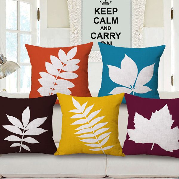 modern concise leaf hold cotton pillow case fashion home furnishing sofa cushion set
modern concise leaf hold cotton pillow case fashion home furnishing sofa cushion set
