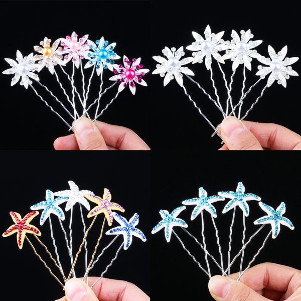 shiny crystal simulated pearl hairpin flower design bridal wedding starfish hair clips pins girl banquet luxury hair jewelry, Golden;white
shiny crystal simulated pearl hairpin flower design bridal wedding starfish hair clips pins girl banquet luxury hair jewelry, Golden;white