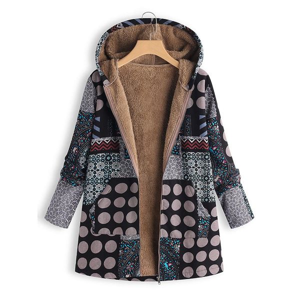 selling women's middle long coat cotton linen printed brushed and thick cotton coat cotton-padded clothes, Blue;black
selling women's middle long coat cotton linen printed brushed and thick cotton coat cotton-padded clothes, Blue;black