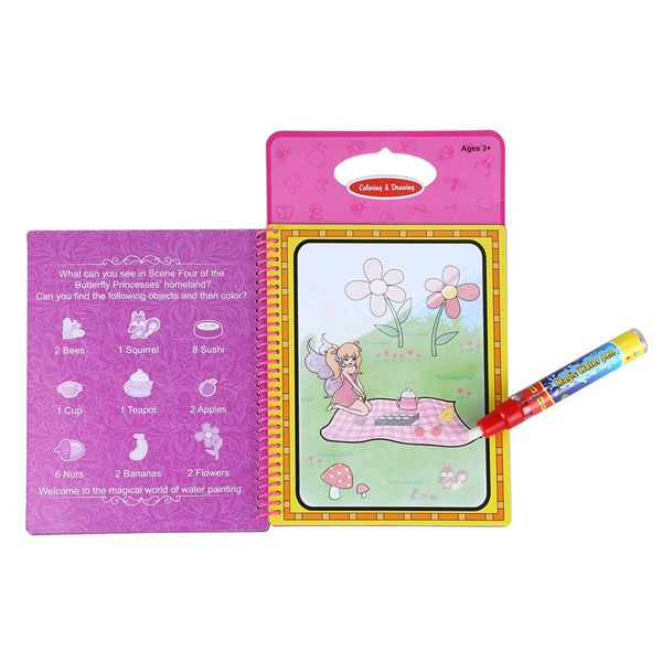 coolplay reusable magic kids water drawing book with 1 magic pen doodle coloring book water painting board children educational
coolplay reusable magic kids water drawing book with 1 magic pen doodle coloring book water painting board children educational