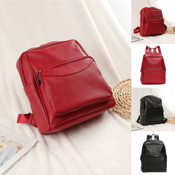 35# women's fashion backpack soft leather anti-theft shoulder bag leisure travel backpack backpacks for female girls mochilas
35# women's fashion backpack soft leather anti-theft shoulder bag leisure travel backpack backpacks for female girls mochilas