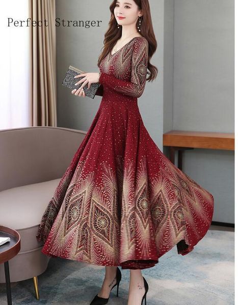 plus size -4xl autumn new arrival graceful v collar long sleeve flower printed woman long dress, Black;pink
plus size -4xl autumn new arrival graceful v collar long sleeve flower printed woman long dress, Black;pink