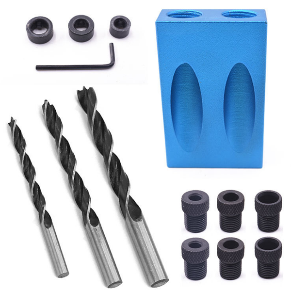 woodworking hole locator drill bits 15 degree angle locator bits hole jig clamp kit for woodworking tools
woodworking hole locator drill bits 15 degree angle locator bits hole jig clamp kit for woodworking tools