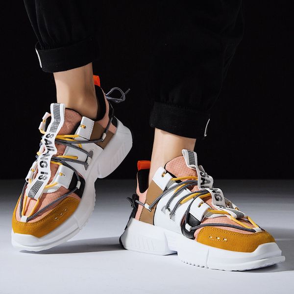 spring male hip hop high-shoes gz colorful kanye chunky sneakers cross tied tenis casual breathable shoes zapatos hombre, Black
spring male hip hop high-shoes gz colorful kanye chunky sneakers cross tied tenis casual breathable shoes zapatos hombre, Black