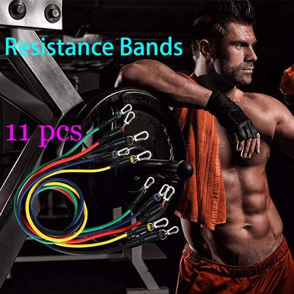new advanced resistance band set (11) pull rope fitness elastic rubber band fitness exercise equipment yoga universal
new advanced resistance band set (11) pull rope fitness elastic rubber band fitness exercise equipment yoga universal