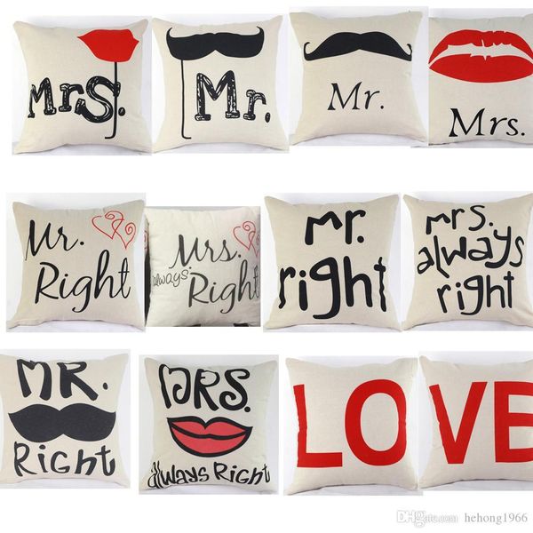 mr mrs always right cushion cover customized pillow case the wedding cotton cushions linen covers paillette letters hold pillows 7 5ht r
mr mrs always right cushion cover customized pillow case the wedding cotton cushions linen covers paillette letters hold pillows 7 5ht r