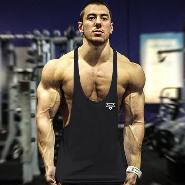 new bodybuilding stringer tank men fitness clothing gyms shirt brand muscle vest workout cotton regatas masculino, White;black
new bodybuilding stringer tank men fitness clothing gyms shirt brand muscle vest workout cotton regatas masculino, White;black
