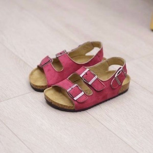children summer sandals, fashion slippers cork children children shoes slip on sandals to the mother the child girls and kids size 22 - 35, Black;red
children summer sandals, fashion slippers cork children children shoes slip on sandals to the mother the child girls and kids size 22 - 35, Black;red