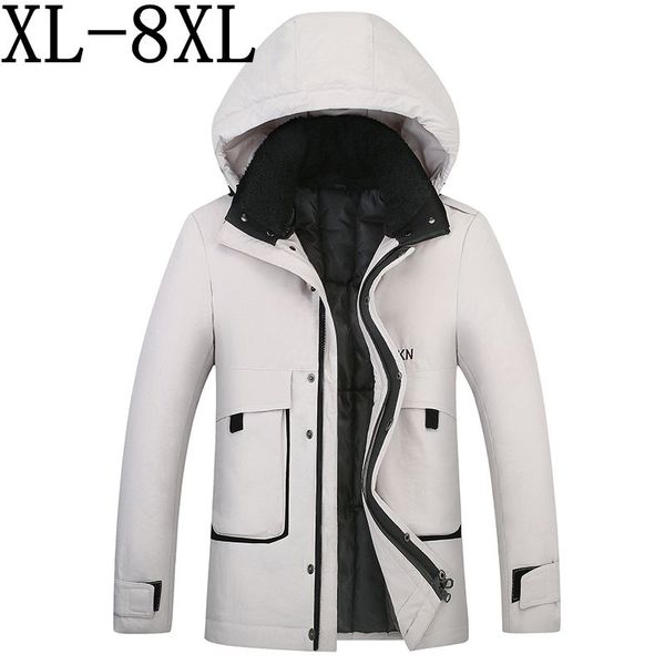 size 8xl 7xl 6xl 2019 new winter jacket men cotton padded thick warm casual hooded male jacket coat for -30 degrees, Tan;black
size 8xl 7xl 6xl 2019 new winter jacket men cotton padded thick warm casual hooded male jacket coat for -30 degrees, Tan;black