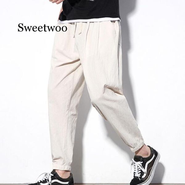 2020 autumn men's casual linen pants men's breathable cotton linen trousers male flax loose harlan pants 5xl, Black
2020 autumn men's casual linen pants men's breathable cotton linen trousers male flax loose harlan pants 5xl, Black