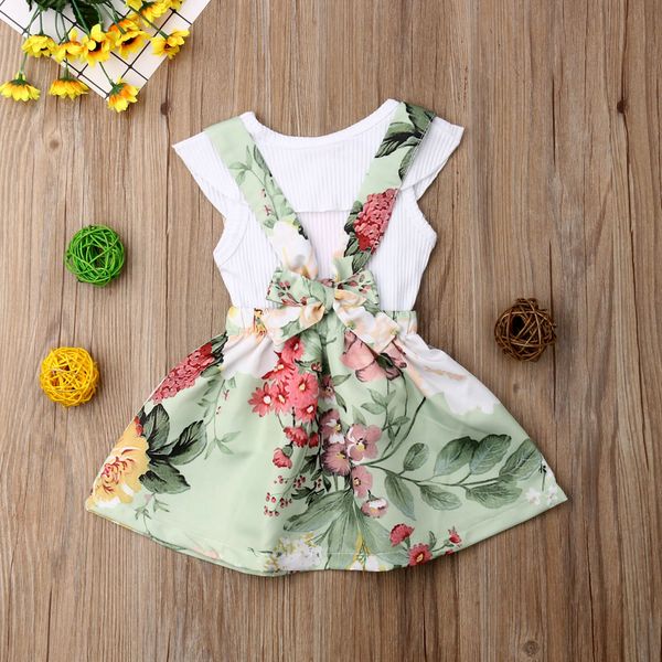 princess kids baby girls summer sets ruffle collar sleeveless vest flower bow strap skirt 2pcs outfits girl clothes 6m-4y, White
princess kids baby girls summer sets ruffle collar sleeveless vest flower bow strap skirt 2pcs outfits girl clothes 6m-4y, White