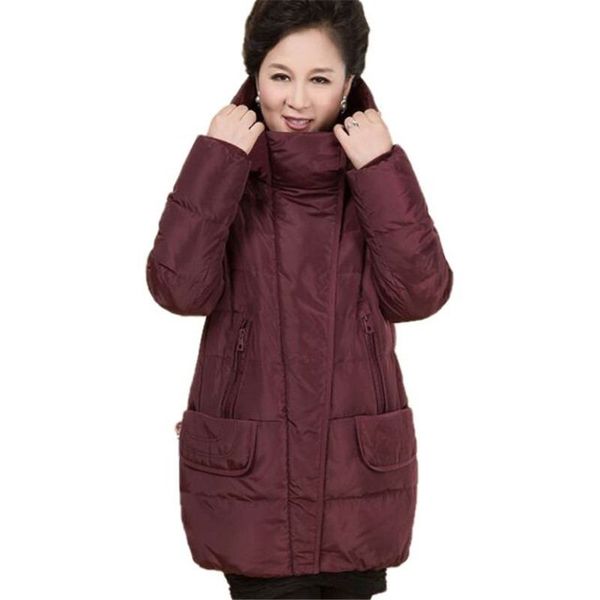 winter plus size 5xl middle-aged down jacket women hooded coat warm white duck down female loose elegant outwear thick parka y14, Black
winter plus size 5xl middle-aged down jacket women hooded coat warm white duck down female loose elegant outwear thick parka y14, Black