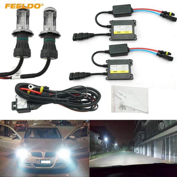 feeldo 1set 35w ac автомобиля фара h4 hid xenon лампы привет / lo beam bi-xenon bulb light digital тонкий балласт hid kit
feeldo 1set 35w ac автомобиля фара h4 hid xenon лампы привет / lo beam bi-xenon bulb light digital тонкий балласт hid kit