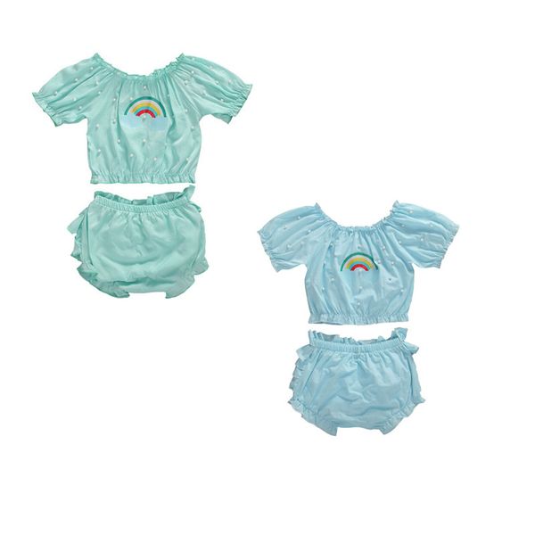 2020 brand summer cute baby одежда для девочек наборы радуга печати pearl с коротким рукавом футболка tops + шорты 2pcs, White
2020 brand summer cute baby одежда для девочек наборы радуга печати pearl с коротким рукавом футболка tops + шорты 2pcs, White