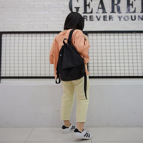 mochilas simple large-capacity couple travel bag korean version harajuku bucket canvas backpack women retro trend student bag
mochilas simple large-capacity couple travel bag korean version harajuku bucket canvas backpack women retro trend student bag