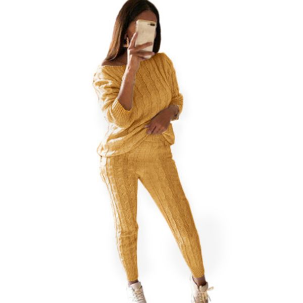 autumn winter knitted sets 2019 knitting and pants set outfits for women sweater set ladies o neck solid warm fashion, White
autumn winter knitted sets 2019 knitting and pants set outfits for women sweater set ladies o neck solid warm fashion, White