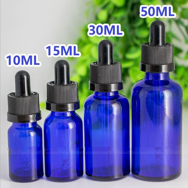 10ml 15ml 30ml 50ml blue glass liquid reagent pipette bottle empty essential oil glass dropper bottles with black childproof caps
10ml 15ml 30ml 50ml blue glass liquid reagent pipette bottle empty essential oil glass dropper bottles with black childproof caps