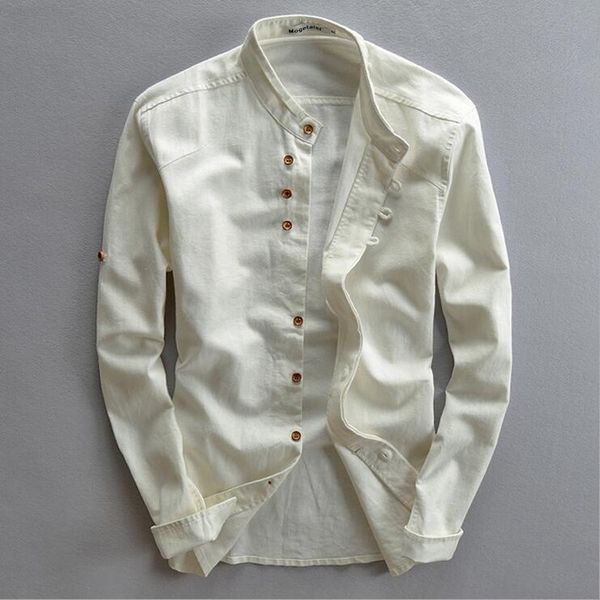 2016 spring mandarin collar full sleeves cotton linen shirt men white black khaki chinese casual shirts summer shirt men
2016 spring mandarin collar full sleeves cotton linen shirt men white black khaki chinese casual shirts summer shirt men