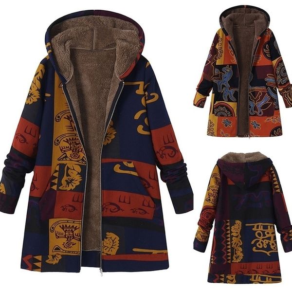 zogaa women winter coat loose fluffy hooded jacket pattern printed fleece cozy zipper outwear overcoat women jacket plus size, Black;brown
zogaa women winter coat loose fluffy hooded jacket pattern printed fleece cozy zipper outwear overcoat women jacket plus size, Black;brown