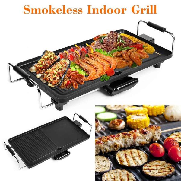 1200w household barbecue tool bbq grill indoor non-stick electric griddle oven baking pan smokeless electric grills eu us plug
1200w household barbecue tool bbq grill indoor non-stick electric griddle oven baking pan smokeless electric grills eu us plug