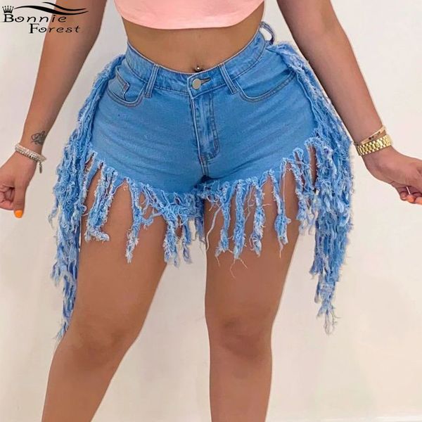 bonnie forest casual summer denim new women's shorts high waists hem tassel fur-lined leg-openings plus size short jeans, White;black
bonnie forest casual summer denim new women's shorts high waists hem tassel fur-lined leg-openings plus size short jeans, White;black