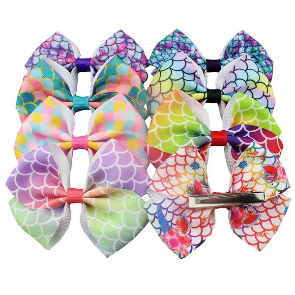24ps 2020 spring new style jo jo style mermaid series bow hairpin meimaid printing bow with hair clip, Slivery;white
24ps 2020 spring new style jo jo style mermaid series bow hairpin meimaid printing bow with hair clip, Slivery;white
