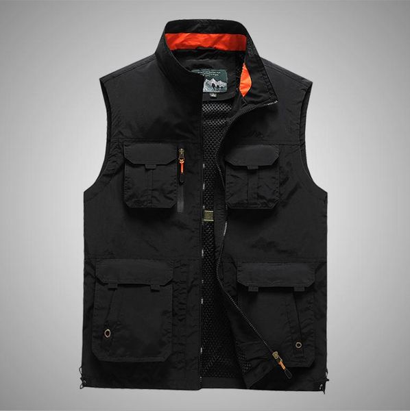 m/6xl multi-pocket classic waistcoat male sleeveless plus size unloading solid coat work vest pgrapher jackets j3149, Black;white
m/6xl multi-pocket classic waistcoat male sleeveless plus size unloading solid coat work vest pgrapher jackets j3149, Black;white