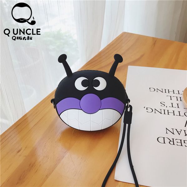 q uncle coin purse little girl purses mini bag kawaii wallet zipper cartoon black silicone chain crossbody bags girls pocket, White
q uncle coin purse little girl purses mini bag kawaii wallet zipper cartoon black silicone chain crossbody bags girls pocket, White