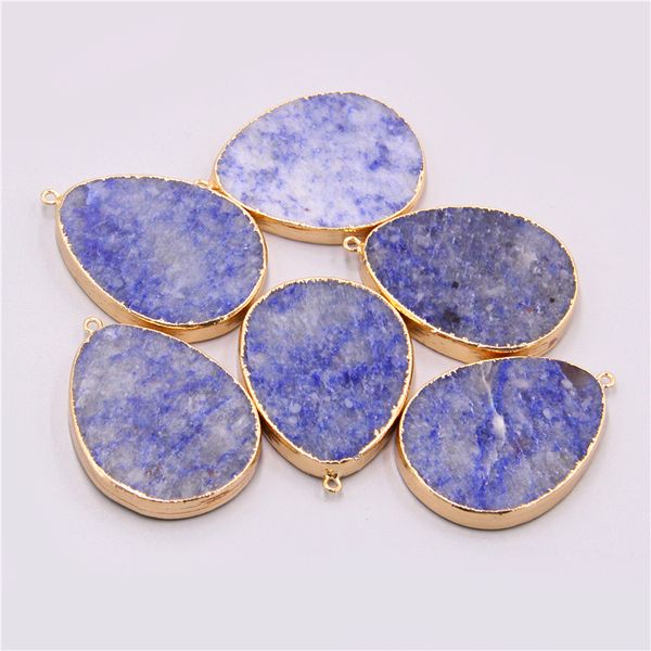 natural blue sodalite stone druzy necklace pendant wholesale women stone pendant gold agates druzy stone slice necklace pendant, Silver
natural blue sodalite stone druzy necklace pendant wholesale women stone pendant gold agates druzy stone slice necklace pendant, Silver
