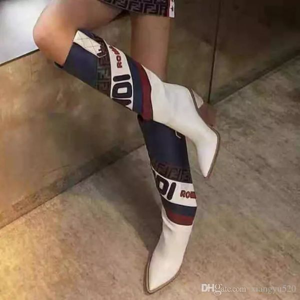 Toe fa hion de igner trange high heel real leather women hoe new autumn winter boot runway long woman boot Toe fa hion de igner trange high heel real leather women hoe new autumn winter boot runway long woman boot