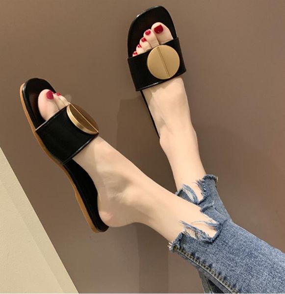 simple 2019 summer women's slipper comfortable flat flat flip-flops women's fashion beach shoes wear moccasins outdoors slippers, Black
simple 2019 summer women's slipper comfortable flat flat flip-flops women's fashion beach shoes wear moccasins outdoors slippers, Black