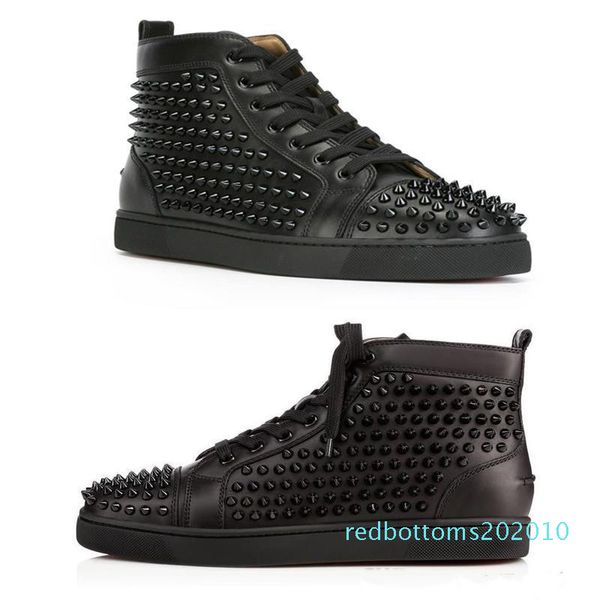 red bottom shoes designer high silver spikes men shoes red bottom sneakers designer leather flat trainers36-46 10r, Black
red bottom shoes designer high silver spikes men shoes red bottom sneakers designer leather flat trainers36-46 10r, Black