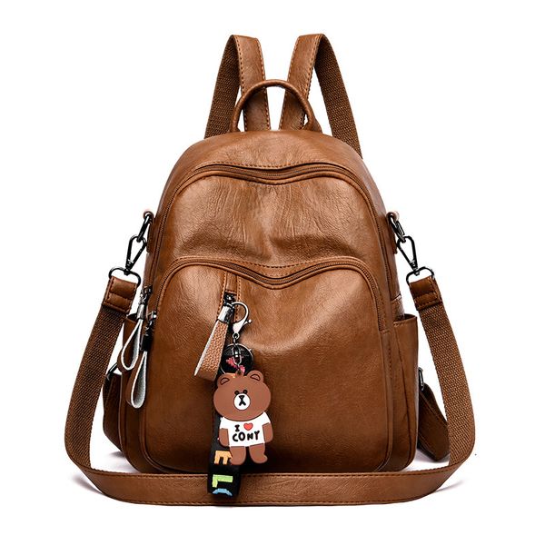2020 new backpack women's bag korean fashion soft fine grain pu backpack student bag
2020 new backpack women's bag korean fashion soft fine grain pu backpack student bag